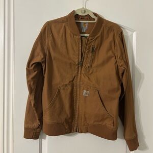Carhartt Tan Bomber Jacket
